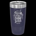 Custom Engraved Insulated 20oz. Tumbler with Slider Lid