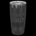 Black Plated Custom Engraved 20oz Insulated Tumbler with Slider Lid