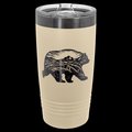 Black Plated Custom Engraved 20oz Insulated Tumbler with Slider Lid