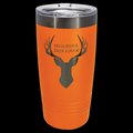 Black Plated Custom Engraved 20oz Insulated Tumbler with Slider Lid
