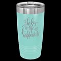 Custom Engraved Insulated 20oz. Tumbler with Slider Lid