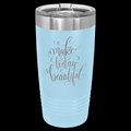 Custom Engraved Insulated 20oz. Tumbler with Slider Lid