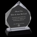 Custom Acrylic Diamond Award, Employee, Recognition, Retirement