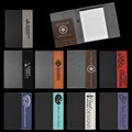Laser Engraved Leatherette Portfolio for 9”x12” Notebook