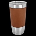 20 oz. Insulated Tumbler with Leatherette - Custom!