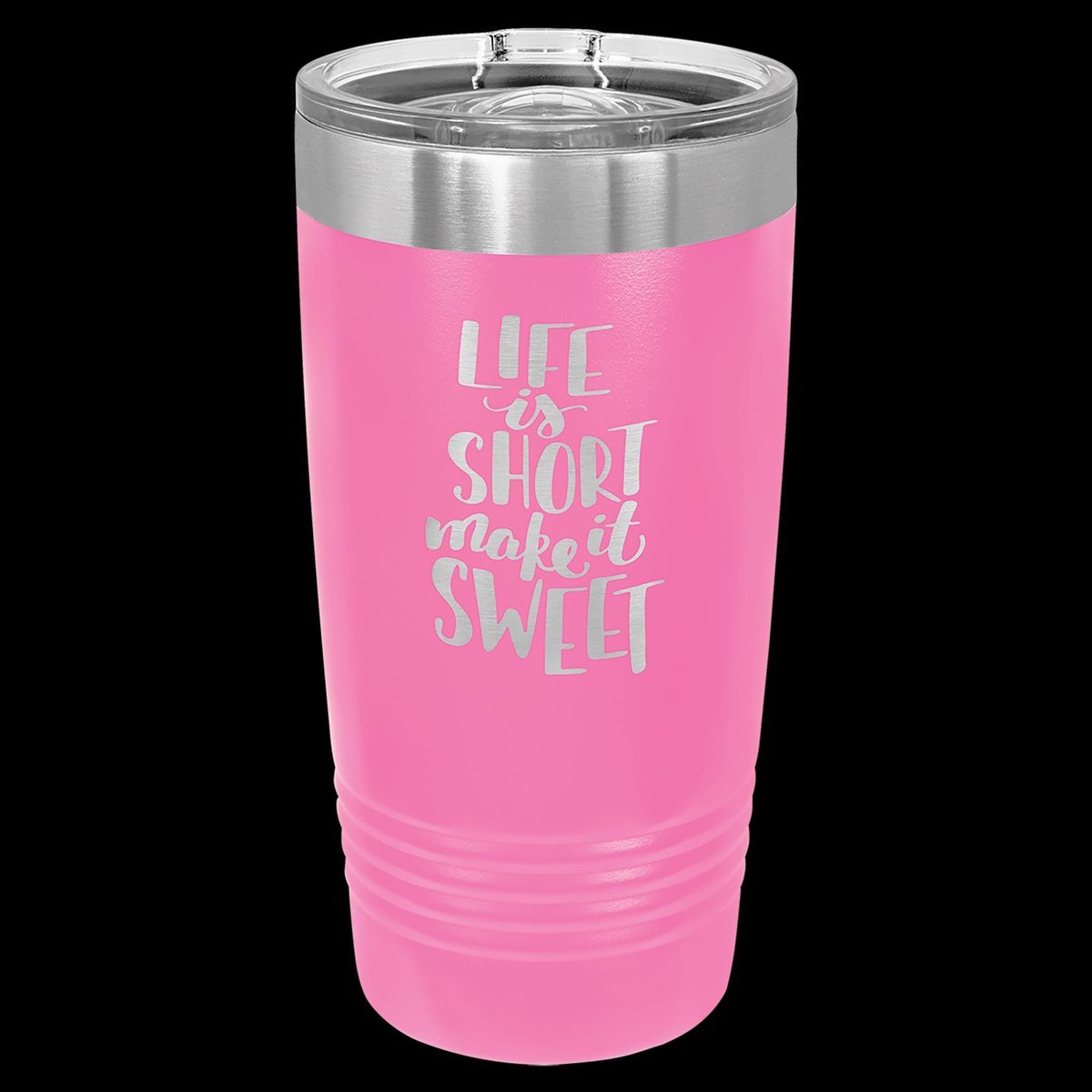 Custom Engraved Insulated 20oz. Tumbler with Slider Lid