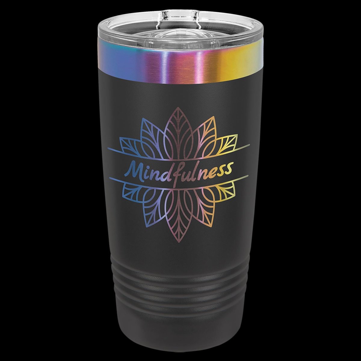 Prism Plated Custom Engraved 20oz Insulated Tumbler with Slider Lid
