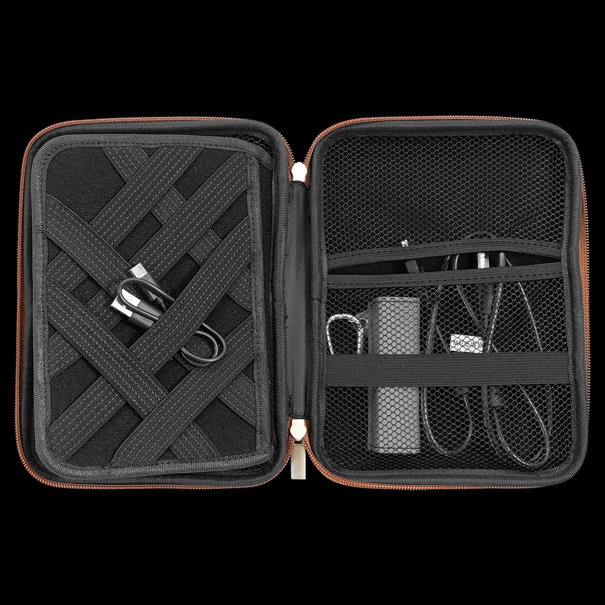 Personalized Electronics Organizer Zipper Case