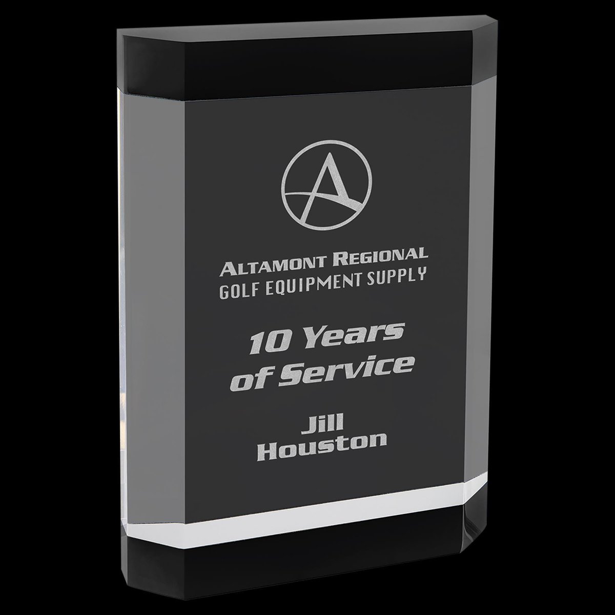 Custom Standing Acrylic Plaque