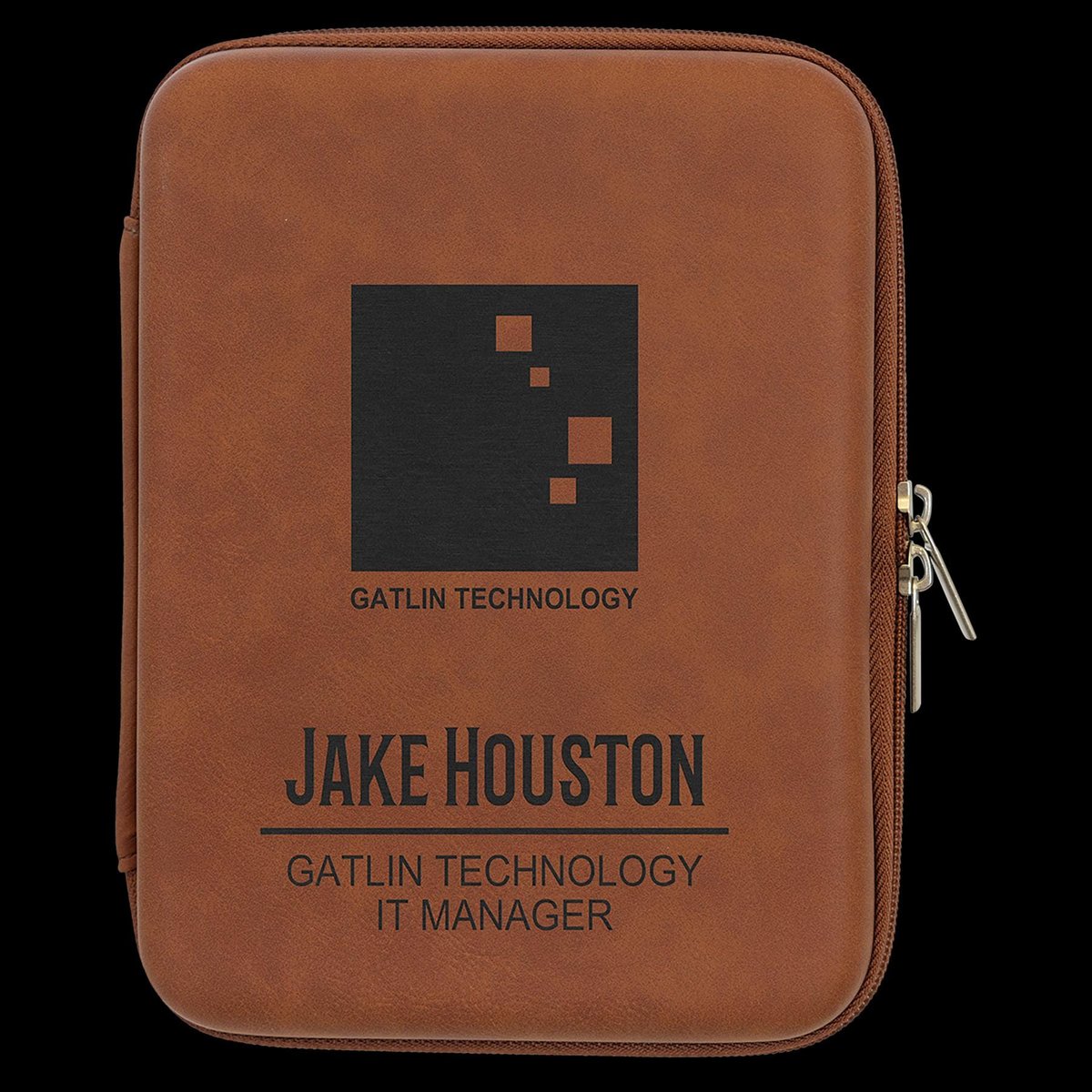 Personalized Electronics Organizer Zipper Case