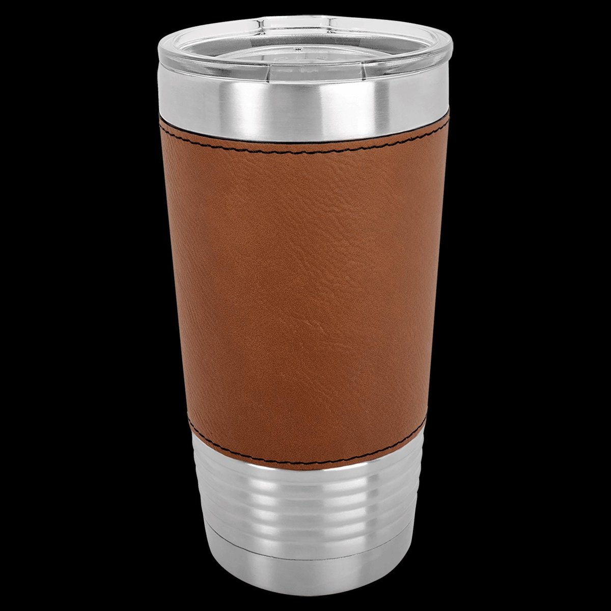 20 oz. Insulated Tumbler with Leatherette - Custom!
