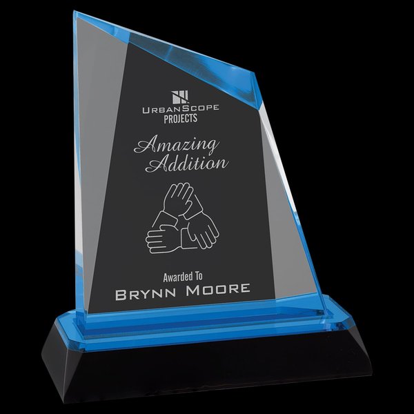 Custom Acrylic Peak Shaped Award